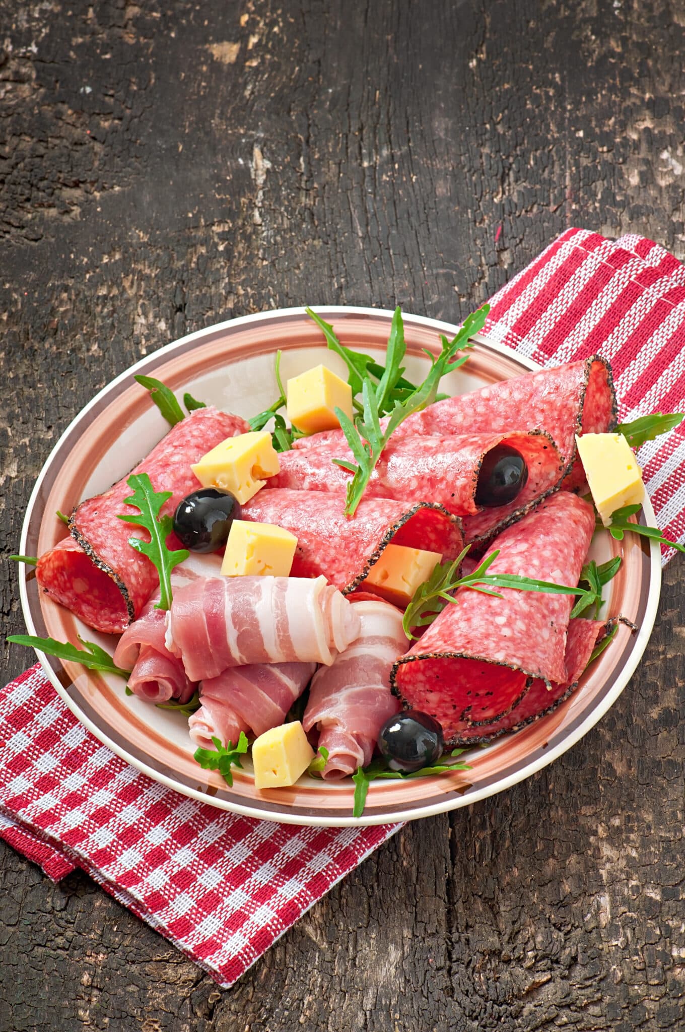 Assortiment de charcuteries