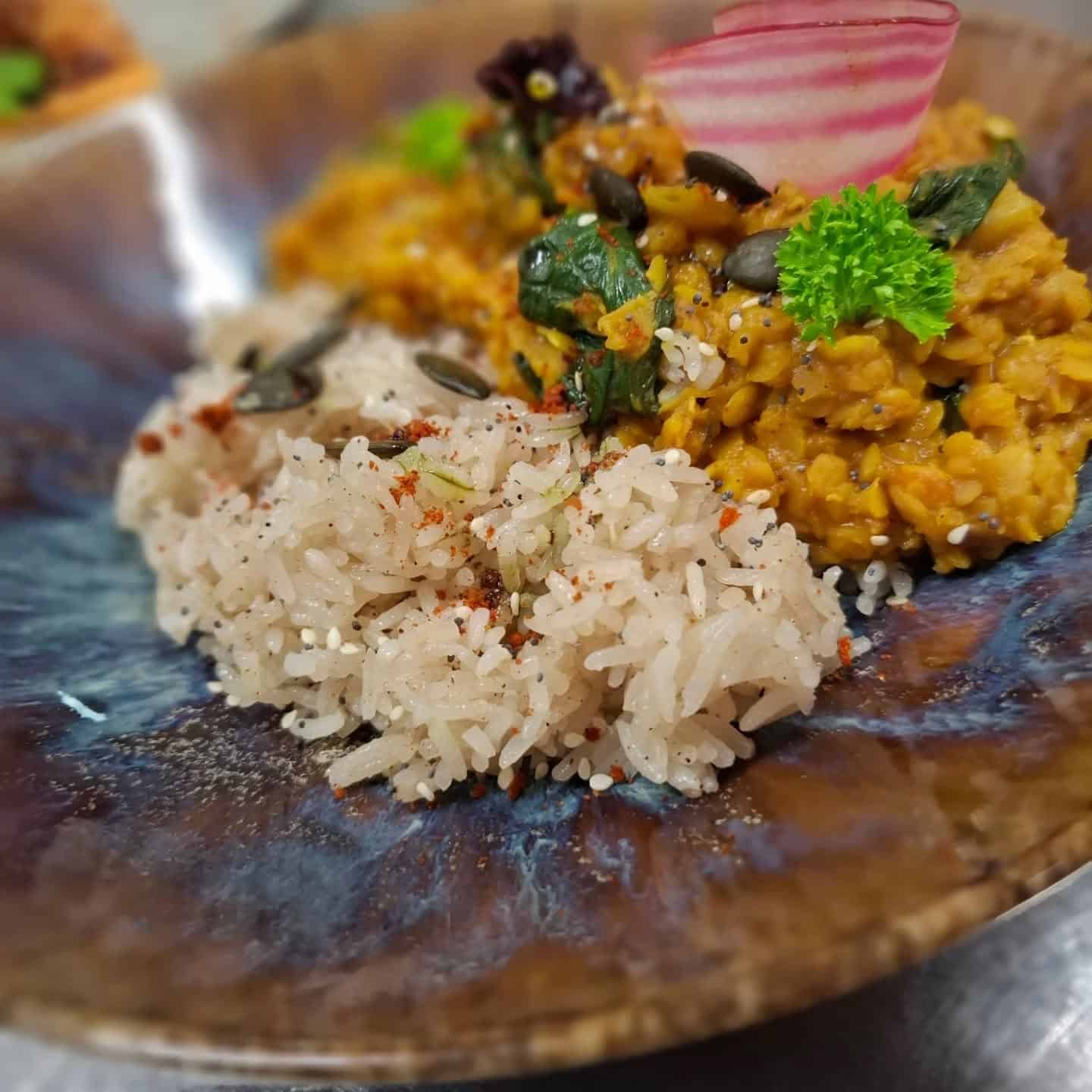 Plat servi au restaurant M epicerie et comptoir